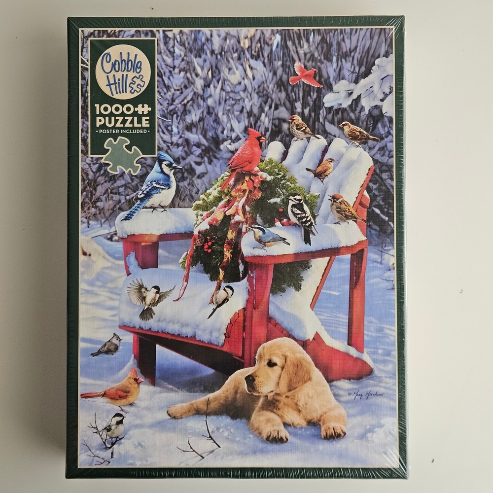 Cobble Hill Jigsaw Puzzle 1000pc Multicolor‎ Warm Winter's Day NEW